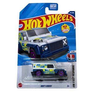 Hot Wheels Drift Ender HW First Response 2025 Blue SUV 1:64 Diecast